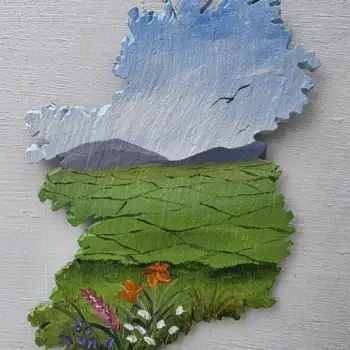 Irish 12x9 inches