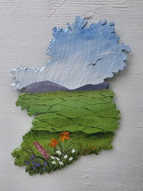 Irish 12x9 inches