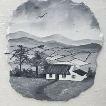 Irish 14 x15 inch