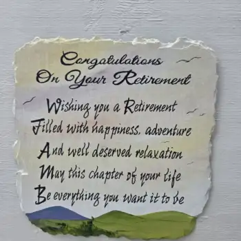 Retirement 14x14 inc