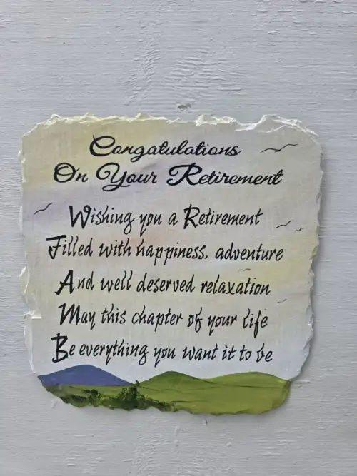 Retirement 14x14 inc